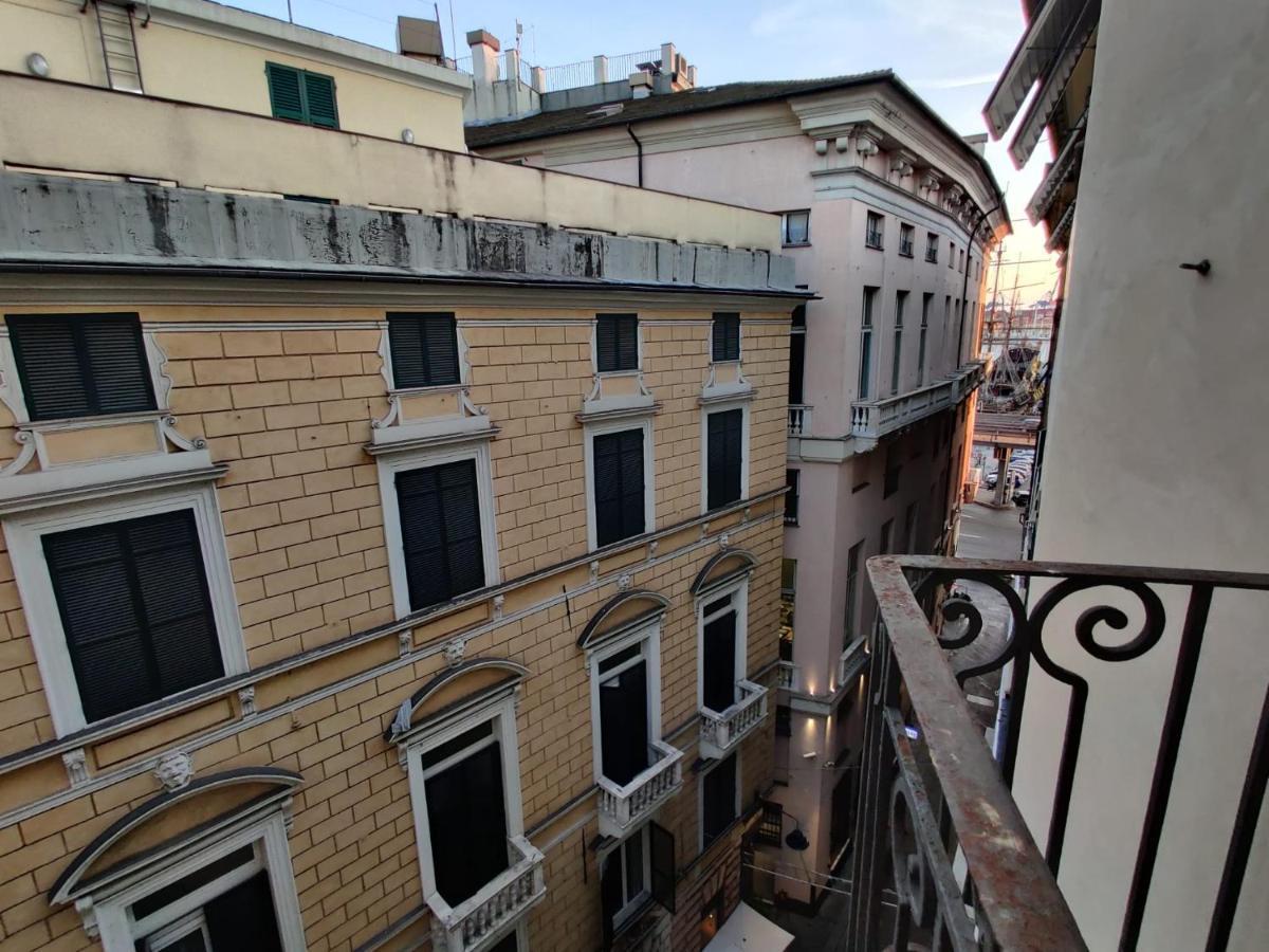 Doge Cambiaso- Davanti All'Acquario - Grande Terrazza Privata - Palazzo Nobiliare Storico Génova Exterior foto