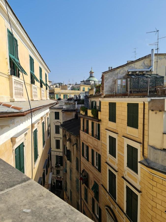 Doge Cambiaso- Davanti All'Acquario - Grande Terrazza Privata - Palazzo Nobiliare Storico Génova Exterior foto