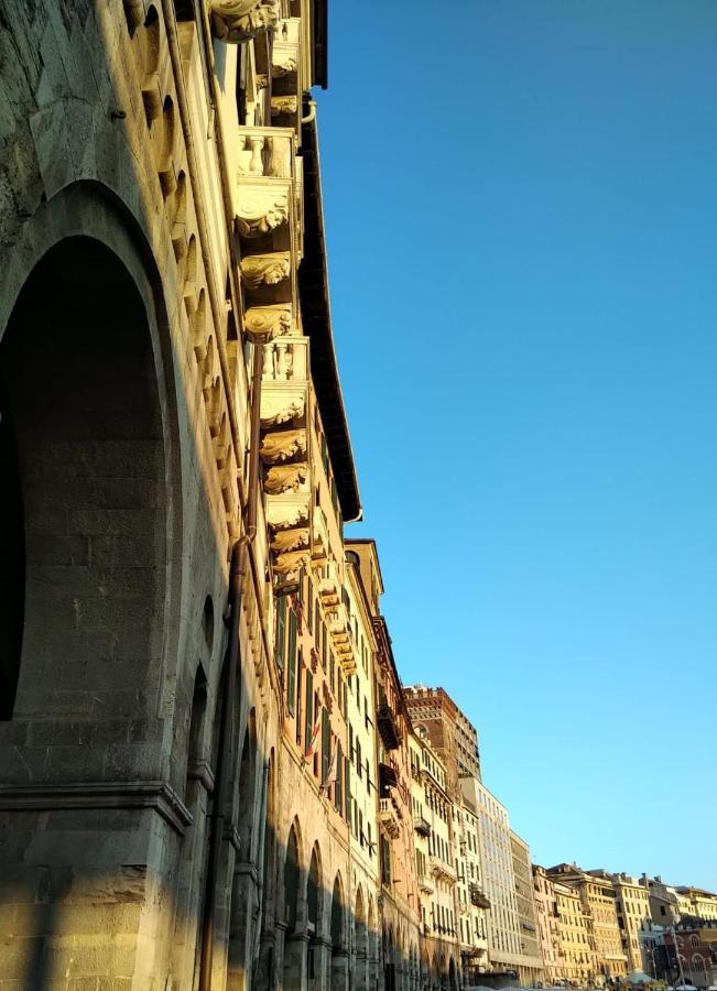 Doge Cambiaso- Davanti All'Acquario - Grande Terrazza Privata - Palazzo Nobiliare Storico Génova Exterior foto