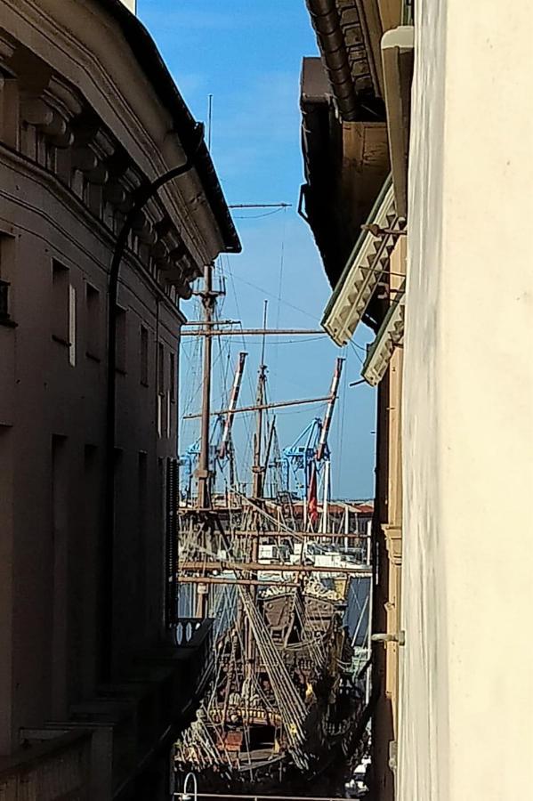 Doge Cambiaso- Davanti All'Acquario - Grande Terrazza Privata - Palazzo Nobiliare Storico Génova Exterior foto