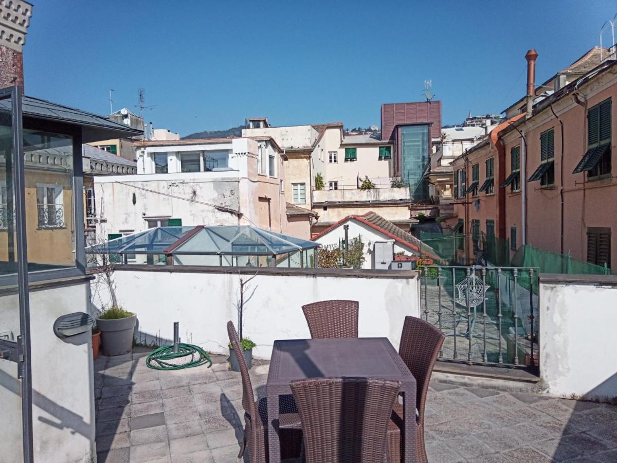Doge Cambiaso- Davanti All'Acquario - Grande Terrazza Privata - Palazzo Nobiliare Storico Génova Exterior foto