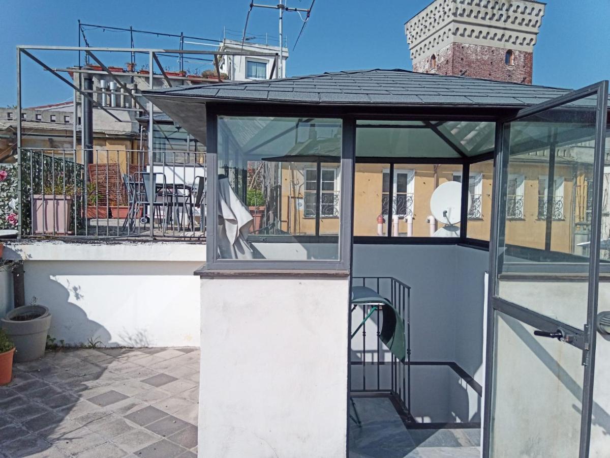 Doge Cambiaso- Davanti All'Acquario - Grande Terrazza Privata - Palazzo Nobiliare Storico Génova Exterior foto